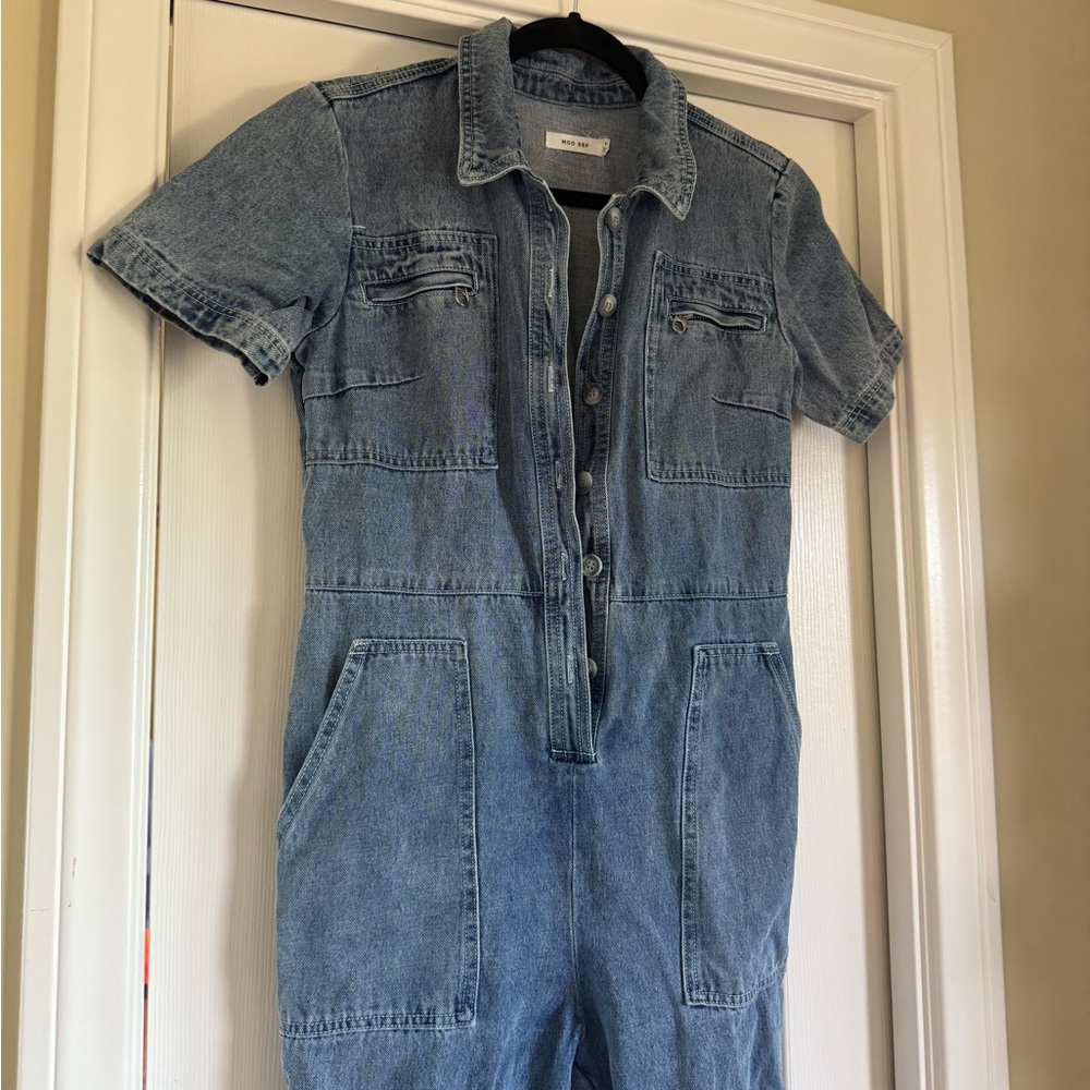 Mod Ref Jean Jumpsuit - Picture 3 of 14